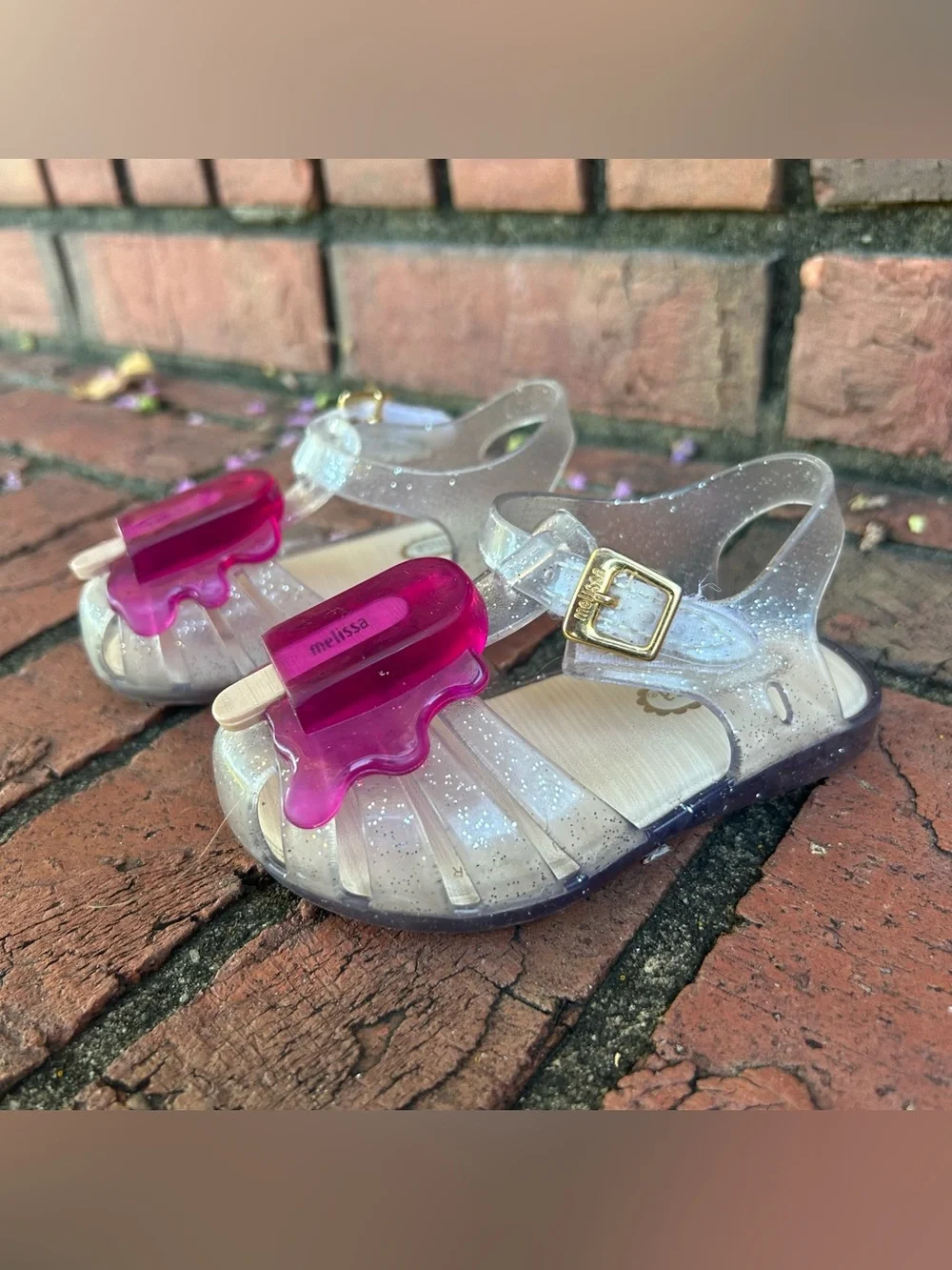 Mini Melissa Aranha Popsicle sandals